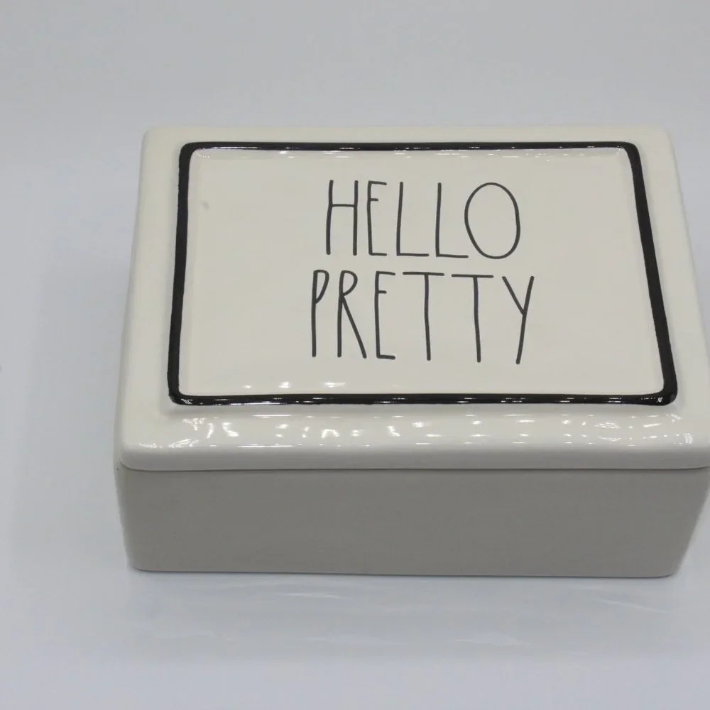 New Rae Dunn Small Jewelry Box